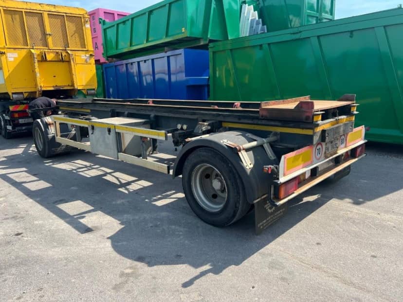RIMORCHIO ZORZI 20R065 SCARRABILE PNEUMATICO — foto 3 di 10
