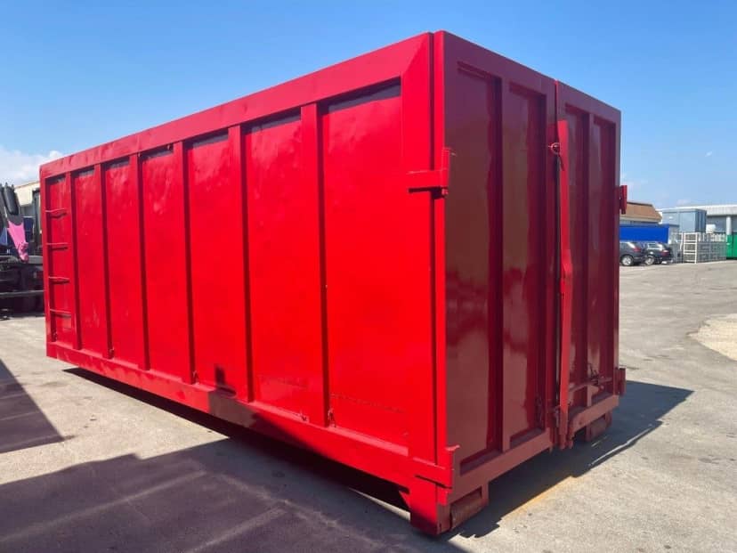 CONTAINER SCARRABILE USATO A CIELO APERTO PER INGOMBRANTI — foto 4 di 6