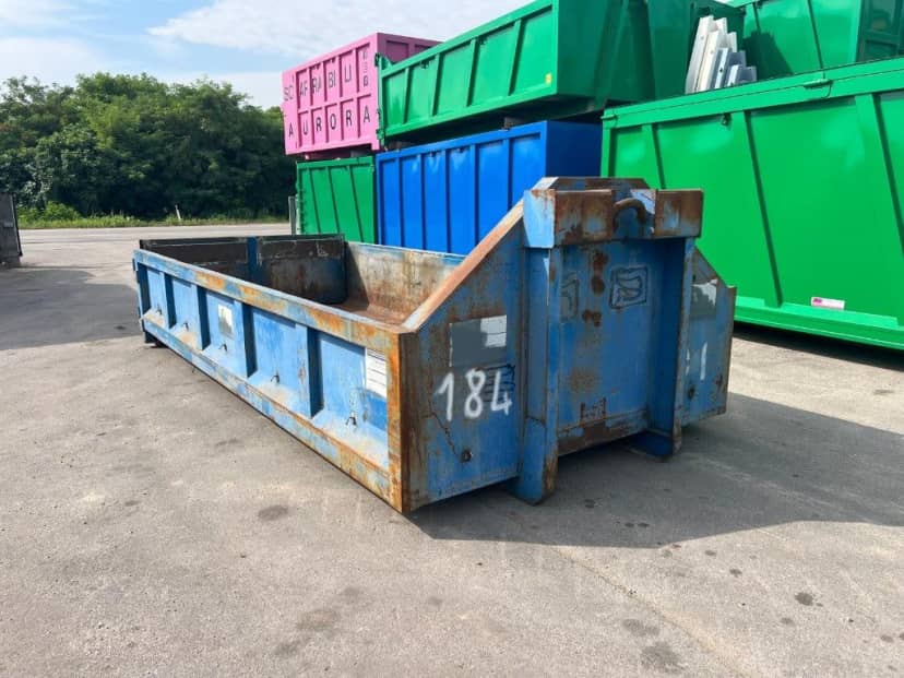 CONTAINER SCARRABILE USATO A CIELO APERTO PER INERTI — foto 2 di 6