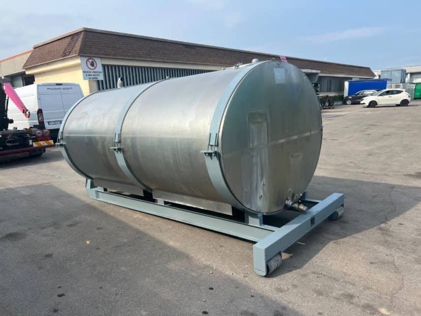 CISTERNA USATA SCARRABILE IN ACCIAIO INOX — foto 4 di 6