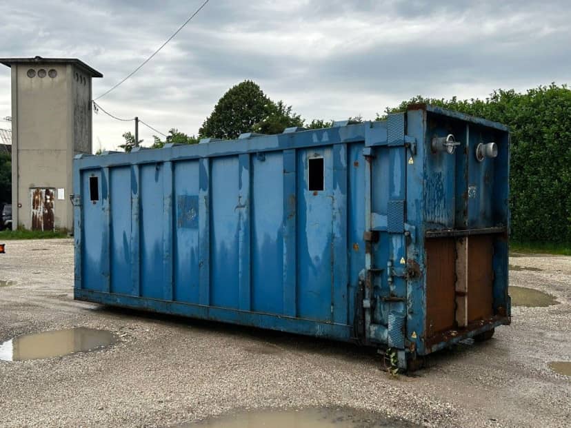 CONTAINER SCARRABILE USATO PER SEGATURA CON TETTO FISSO — foto 3 di 10