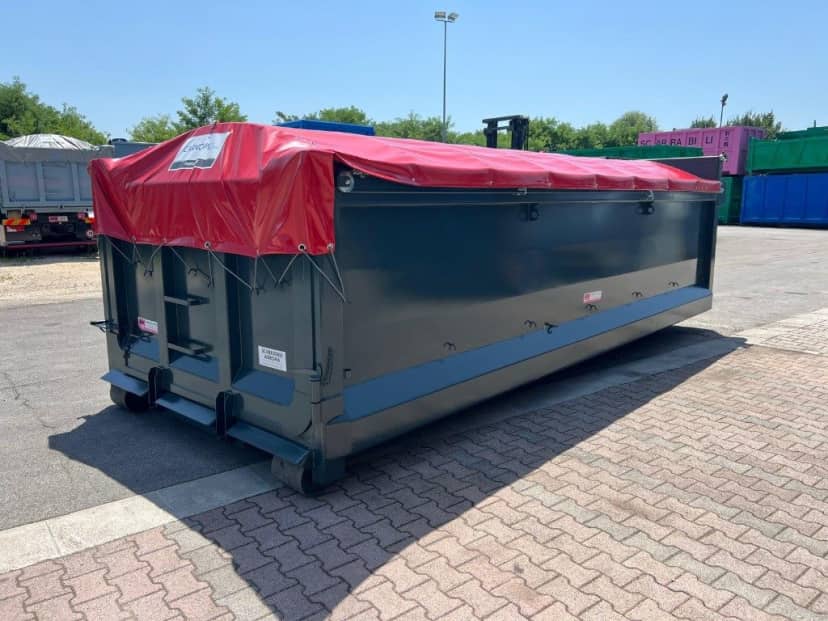 CONTAINER SCARRABILE NUOVO CAVA CANTIERE CON COPRI SCOPRI — foto 2 di 10