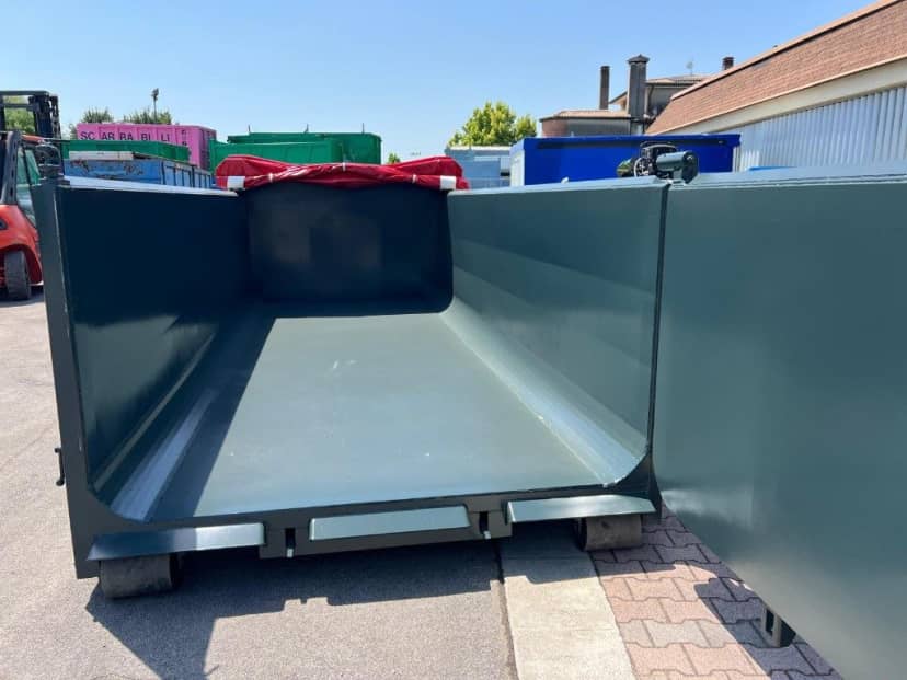 CONTAINER SCARRABILE NUOVO CAVA CANTIERE CON COPRI SCOPRI — foto 7 di 10