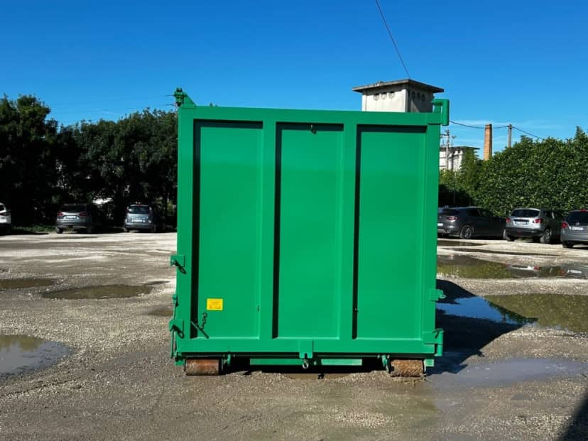 CONTAINER SCARRABILE NUOVO PER INGOMBRANTI STAGNO A CIELO APERTO CON PORTA UNICA — foto 4 di 8