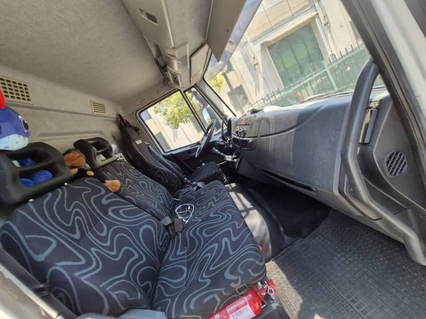 IVECO EUROCARGO ML120E25P CUBE – 12 TON – CENTINATO – SPONDA MONTACARICHI – GRU PALFINGER — foto 11 di 16