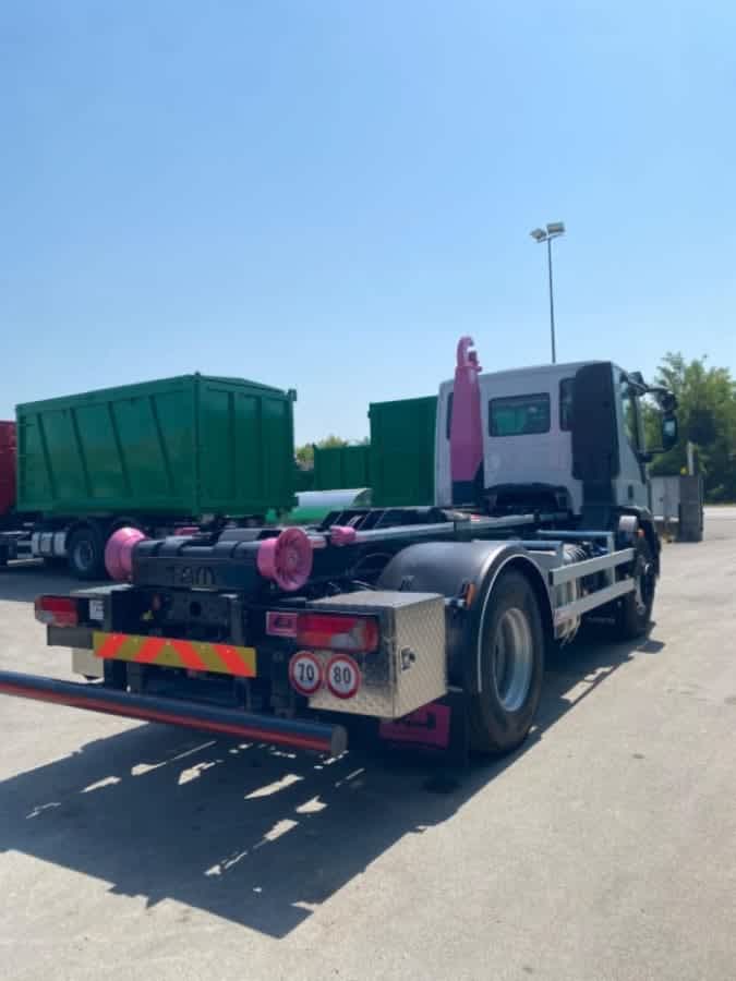 IVECO EUROCARGO 180E32K SCARRABILE NUOVO BALESTRATO 2 ASSI — foto 9 di 13