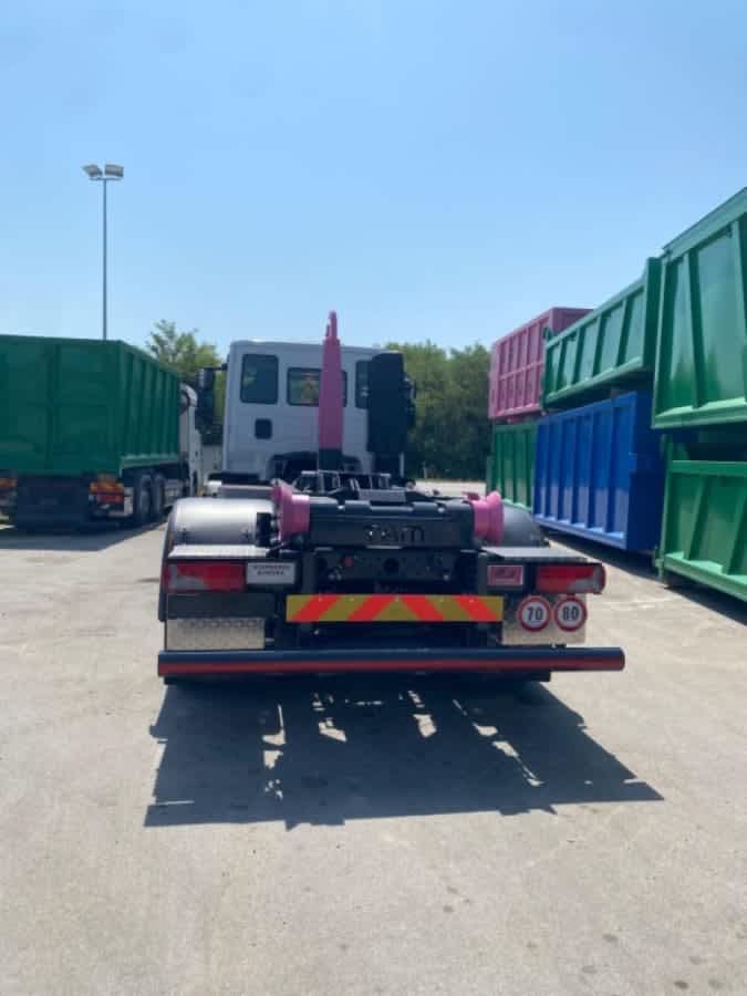 IVECO EUROCARGO 180E32K SCARRABILE NUOVO BALESTRATO 2 ASSI — foto 10 di 13