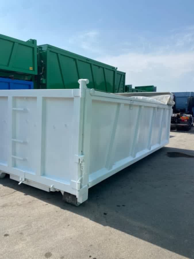 CONTAINER SCARRABILE NUOVO CON COPRI SCOPRI PER INERTI · 6,2 m · 20 m³ · Rif. 26-N-29 — foto 8 di 11