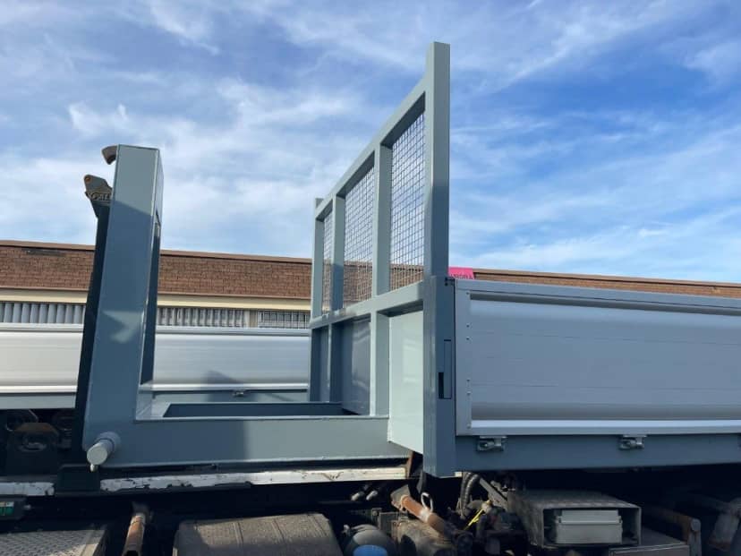 CONTAINER SCARRABILE NUOVO A PIANALE CON SPONDE IN TR5 E SPAZIO · 6,2 m · 9 m³ · Rif. 24-N-39 — foto 2 di 7