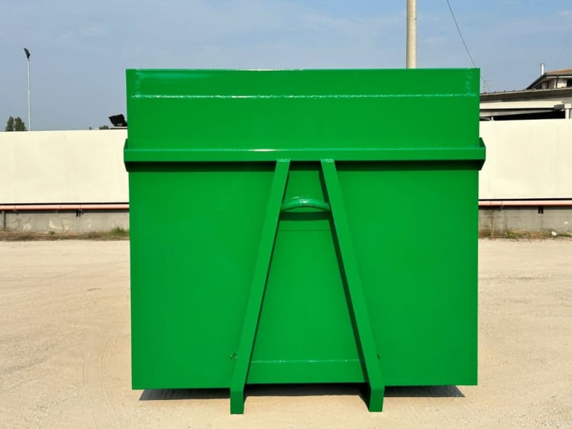 CONTAINER SCARRABILE NUOVO PER INGOMBRANTI A CIELO APERTO CON DUE · 6,2 m · 30 m³ · Rif. 23-N-47 — foto 2 di 8