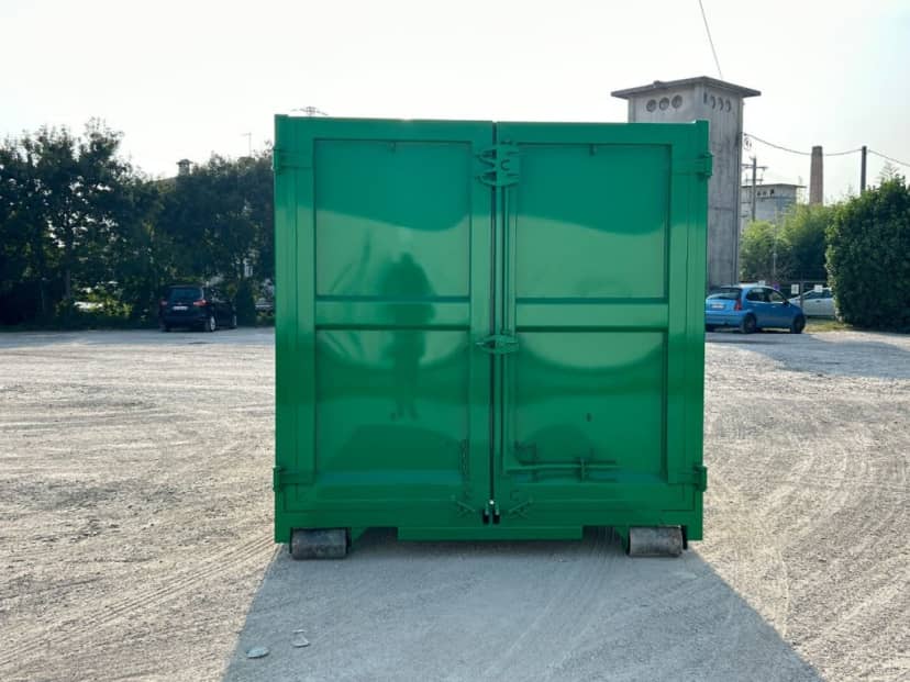 CONTAINER SCARRABILE NUOVO PER INGOMBRANTI A CIELO APERTO CON DUE · 6,2 m · 30 m³ · Rif. 23-N-47 — foto 6 di 8