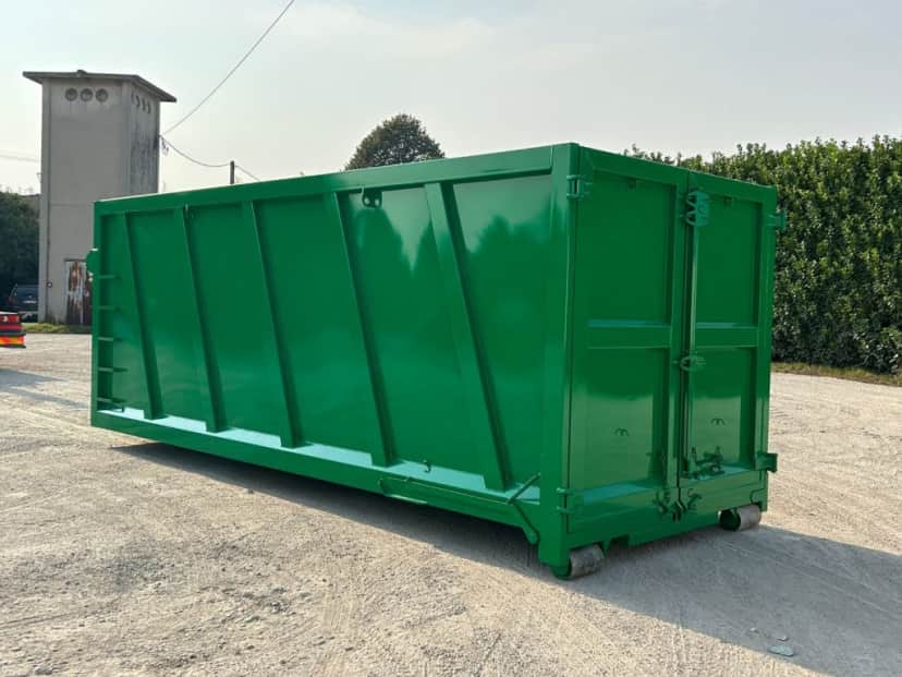 CONTAINER SCARRABILE NUOVO PER INGOMBRANTI A CIELO APERTO CON DUE · 6,2 m · 30 m³ · Rif. 23-N-47 — foto 7 di 8