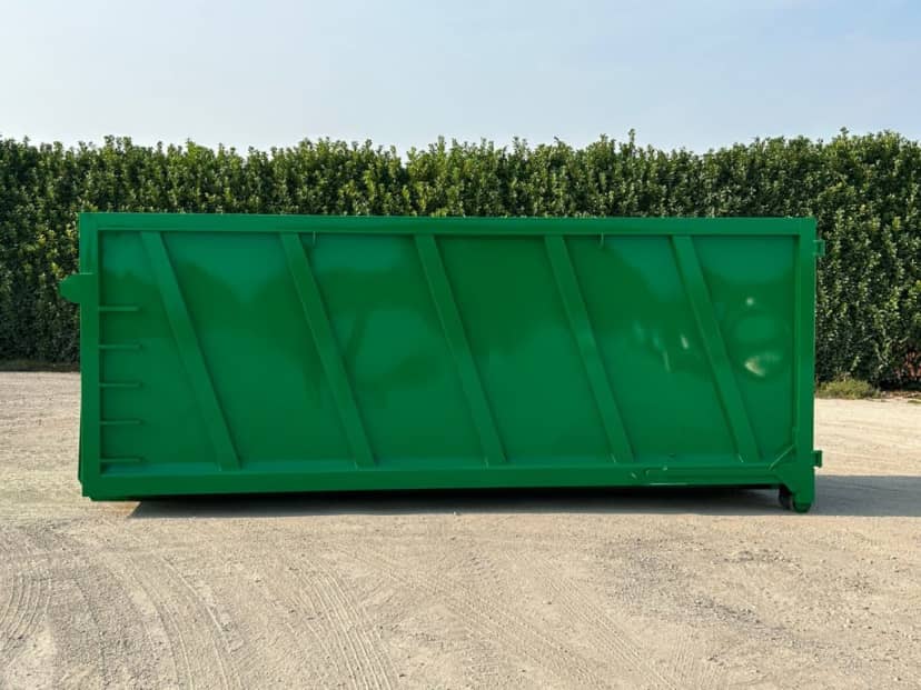 CONTAINER SCARRABILE NUOVO PER INGOMBRANTI A CIELO APERTO CON DUE · 6,2 m · 30 m³ · Rif. 23-N-47 — foto 8 di 8