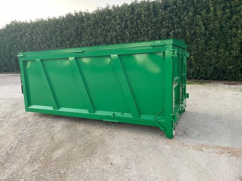 CONTAINER SCARRABILE NUOVO CON COPERCHIO PER INGOMBRANTI · 4,3 m · 12 m³ · Rif. 24-N-33 — foto 3 di 13