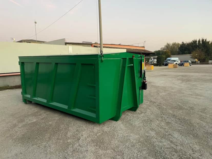 CONTAINER SCARRABILE NUOVO CON COPERCHIO PER INGOMBRANTI · 4,3 m · 12 m³ · Rif. 24-N-33 — foto 5 di 13