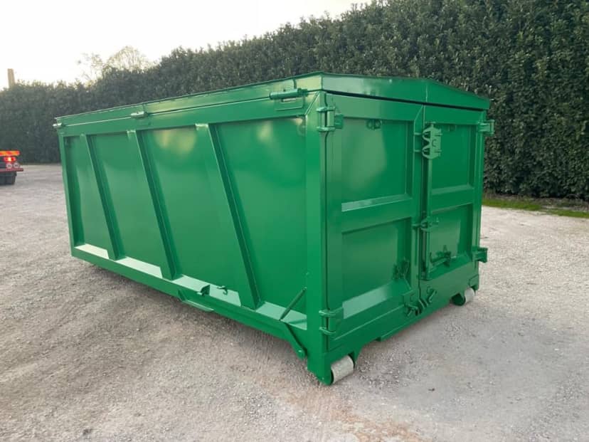 CONTAINER SCARRABILE NUOVO CON COPERCHIO PER INGOMBRANTI · 4,3 m · 12 m³ · Rif. 24-N-33 — foto 7 di 13