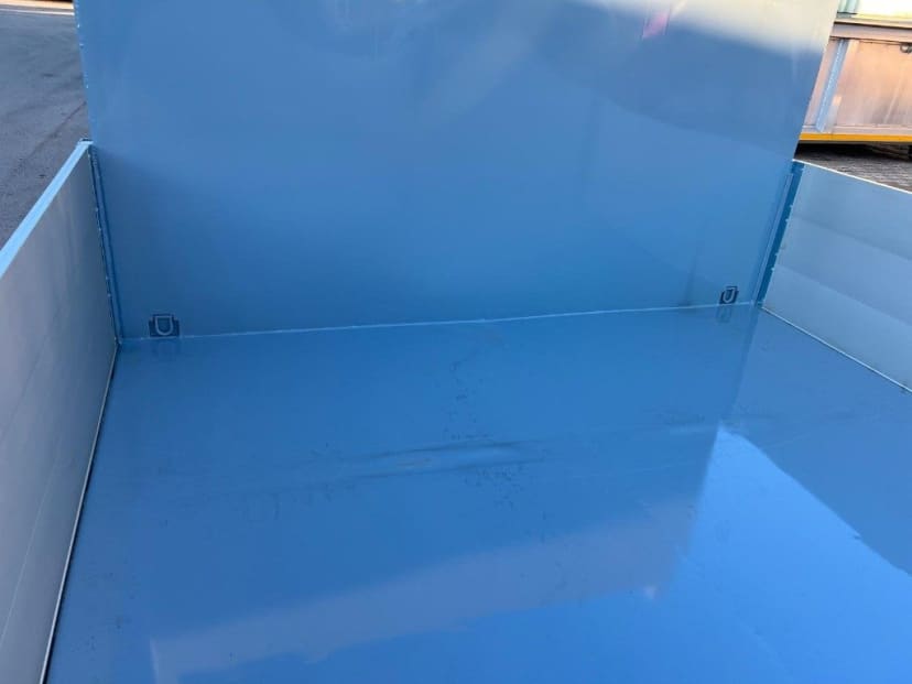 CONTAINER SCARRABILE NUOVO A PIANALE CON SPONDE IN TR1 · 4,2 m · 6 m³ · Rif. 24-N-48 — foto 6 di 9