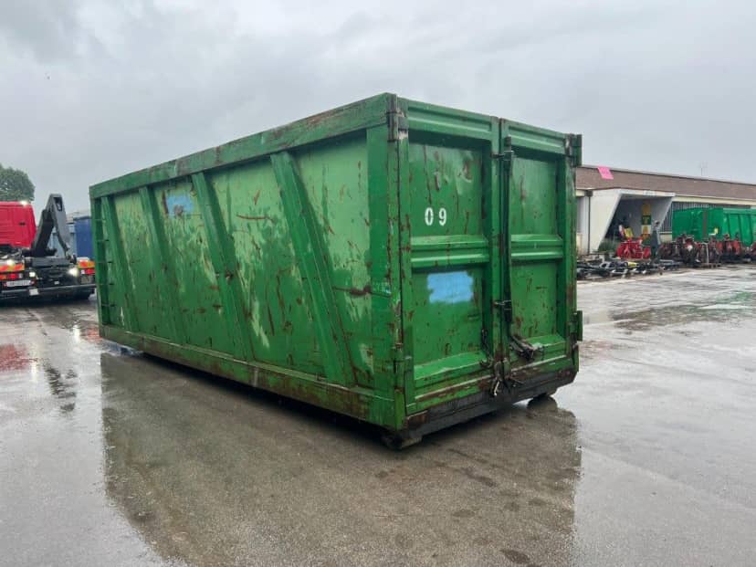 CONTAINER SCARRABILE USATO A CIELO APERTO PER INGOMBRANTI · 6,5 m · 33 m³ · Rif. 26-U-61 — foto 2 di 7
