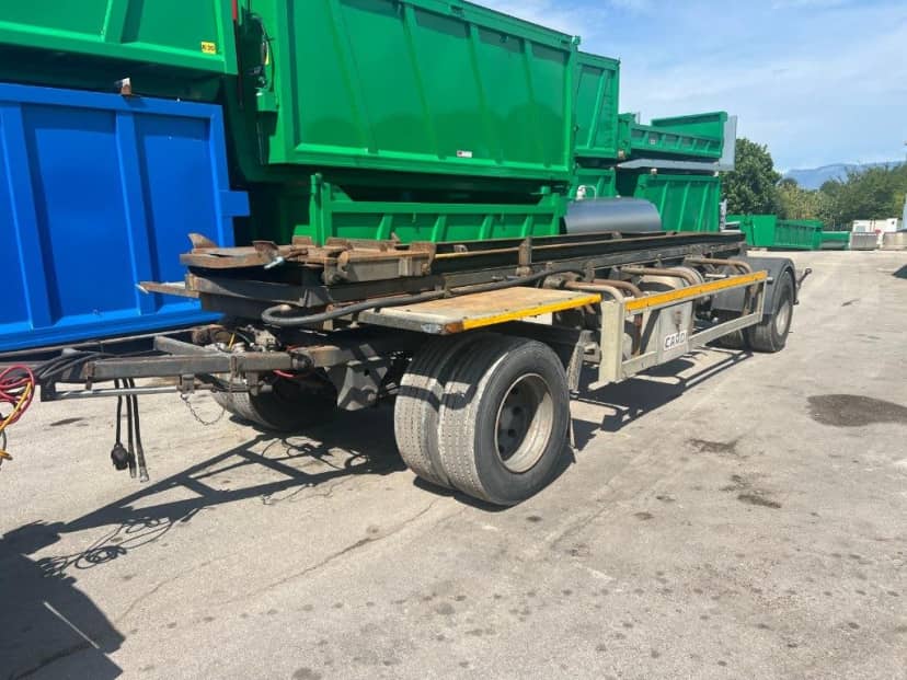 RIMORCHIO ZORZI 20R065 SCARRABILE RIBALTABILE PNEUMATICO — foto 4 di 5
