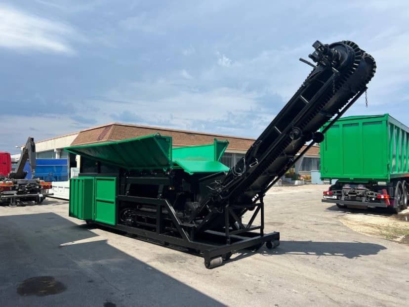 TRITURATORE USATO SCARRABILE BIALBERO PER LEGNAME O RIFIUTI INGOMBRANTI · 6,5 m · Rif. 26-U-103 — foto 6 di 15