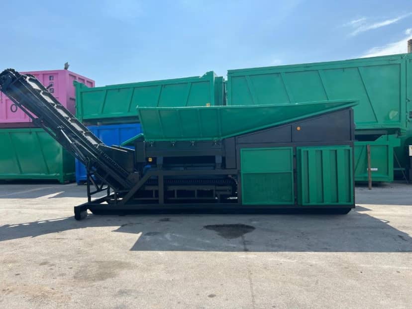 TRITURATORE USATO SCARRABILE BIALBERO PER LEGNAME O RIFIUTI INGOMBRANTI · 6,5 m · Rif. 26-U-103 — foto 8 di 15