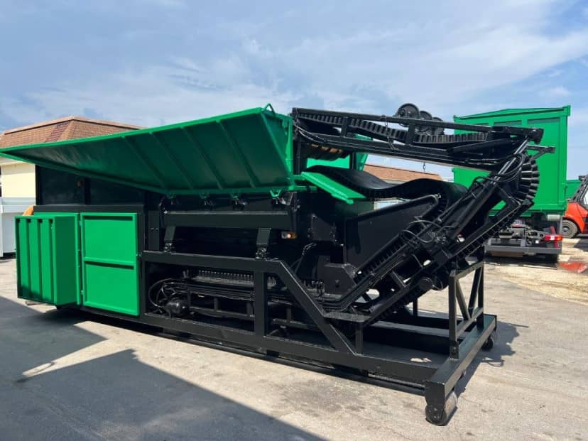TRITURATORE USATO SCARRABILE BIALBERO PER LEGNAME O RIFIUTI INGOMBRANTI · 6,5 m · Rif. 26-U-103 — foto 9 di 15