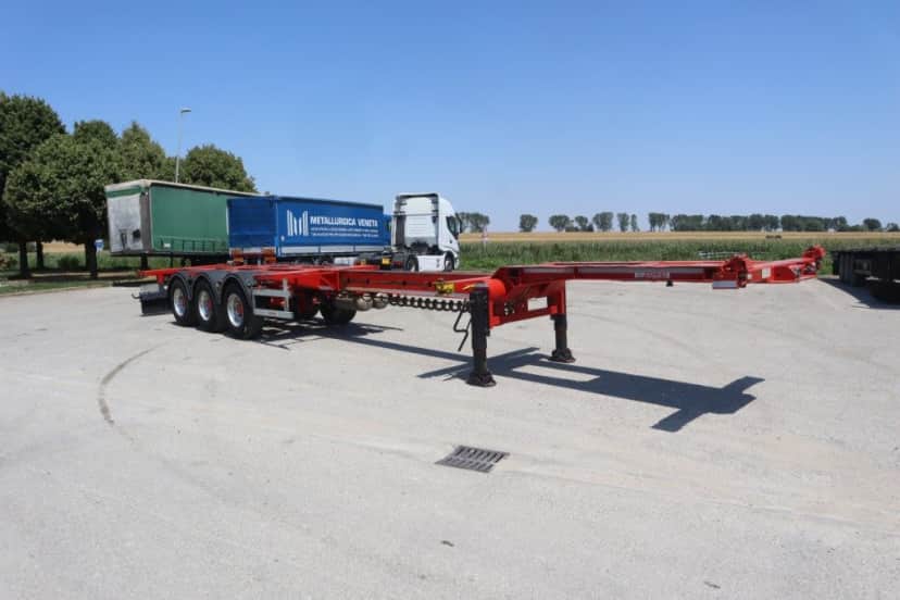 SEMIRIMORCHIO PORTACONTAINER ALLUNGABILE 20"30"40"45 — foto 8 di 25