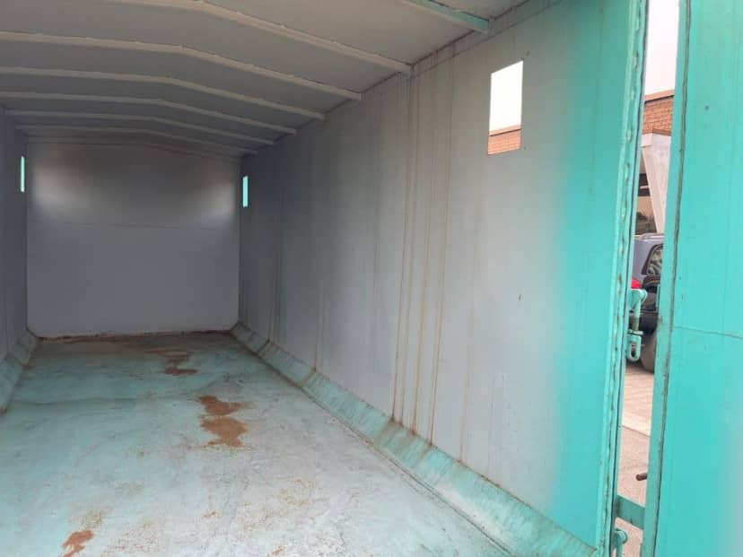 CONTAINER NUOVO SCARRABILE CON TETTO FISSO PER SEGATURA STAGNO · 6 m · 33 m³ · Rif. 23-N-09 — foto 13 di 13