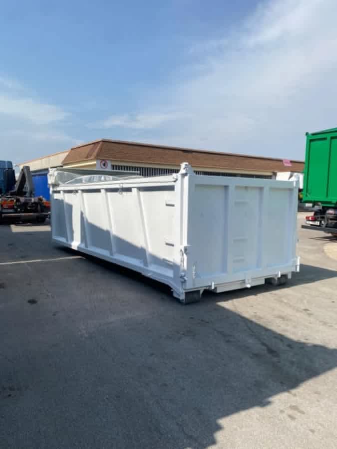 CONTAINER SCARRABILE NUOVO CON COPRI SCOPRI PER INERTI · 6,2 m · 20 m³ · Rif. 26-N-29 — foto 11 di 11