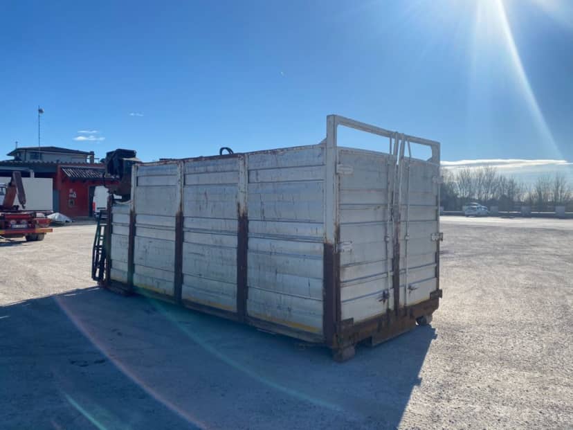 CONTAINER SCARRABILE USATO IN ALLUMINIO A CIELO APERTO CON APERTURA · 6 m · Rif. 22-U-52 — foto 15 di 19