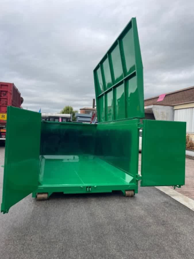 CONTAINER SCARRABILE NUOVO CON COPERCHIO PER INGOMBRANTI · 4,3 m · 12 m³ · Rif. 24-N-33 — foto 13 di 13