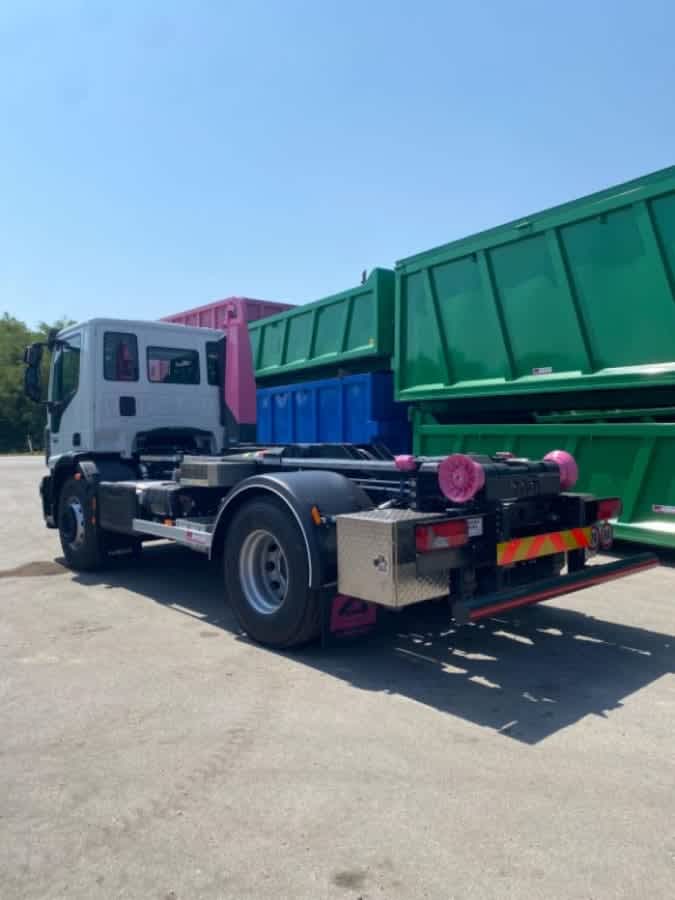 IVECO EUROCARGO 180E32K SCARRABILE NUOVO BALESTRATO 2 ASSI — foto 11 di 13