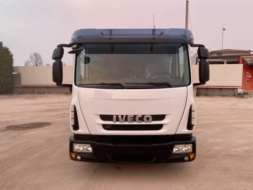 IVECO EUROCARGO 80 E18 CON IMPIANTO SCARRABILE NUOVO BALESTRATO ANTERIORE E PNEU — foto 13 di 24