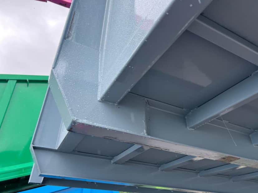 CONTAINER A PIANALE SENZA SPONDE CON CODA A ZERO PER CARICO MEZZI · 6,2 m · Rif. 22-N-39 — foto 12 di 16