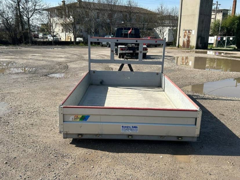 CONTAINER A PIANALE USATO SCARRABILE CON SPONDE IN ALLUMINIO TR5 · 3,16 m · Rif. 24-U-30 — foto 4 di 9