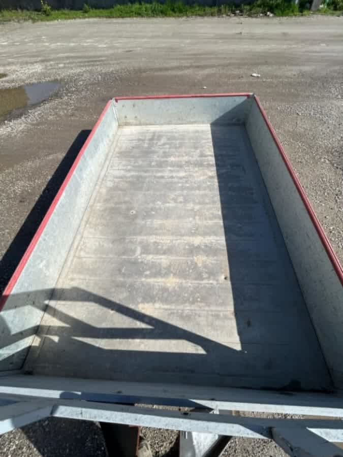 CONTAINER A PIANALE USATO SCARRABILE CON SPONDE IN ALLUMINIO TR5 · 3,16 m · Rif. 24-U-30 — foto 9 di 9