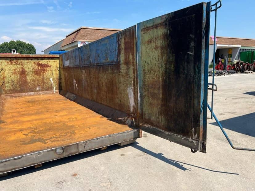 CONTAINER SCARRABILE USATO A CIELO APERTO PER INGOMBRANTI · 6,6 m · 25 m³ · Rif. 26-U-62 — foto 7 di 8