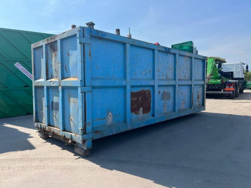 CONTAINER SCARRABILE USATO A CIELO APERTO PER INGOMBRANTI STAGNO · 6,3 m · 31 m³ · Rif. 26-U-45 — foto 4 di 10