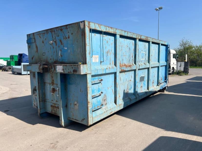 CONTAINER SCARRABILE USATO A CIELO APERTO PER INGOMBRANTI STAGNO · 6,3 m · 31 m³ · Rif. 26-U-45 — foto 5 di 10