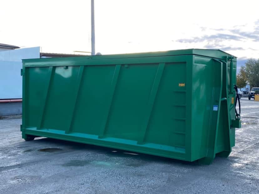 CONTAINER PER MATERIALI INGOMBRANTI CON COPERCHIO CON APERTURA · 6,25 m · 30 m³ · Rif. 22-N-58 — foto 6 di 10