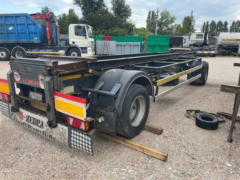 RIMORCHIO ZORZI 20R070 SCARRABILE BALESTRATO