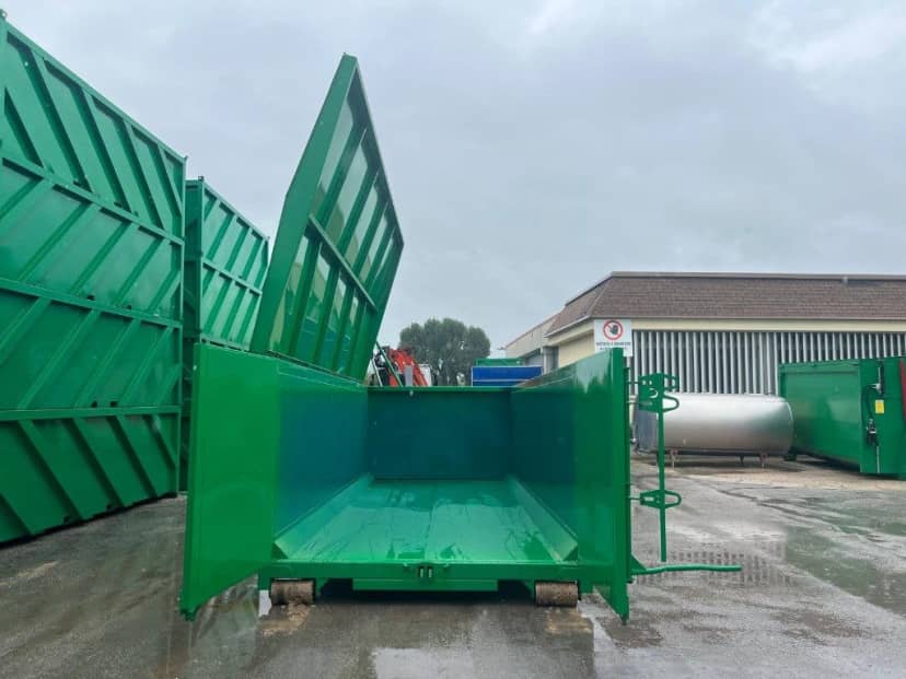 CONTAINER SCARRABILE NUOVO CON COPERCHIO PER INGOMBRANTI · 6 m · 21 m³ · Rif. 25-N-40 — foto 7 di 7