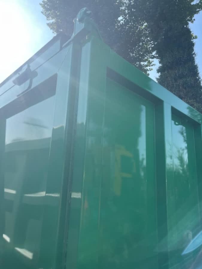 CONTAINER SCARRABILE NUOVO CON COPERCHIO PER INGOMBRANTI STAGNO · 6,25 m · 30 m³ · Rif. 24-N-20 — foto 6 di 7