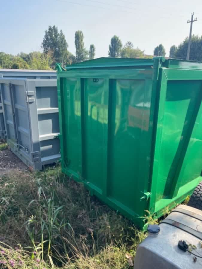 CONTAINER SCARRABILE NUOVO CON COPERCHIO PER INGOMBRANTI STAGNO · 6,25 m · 30 m³ · Rif. 24-N-20 — foto 7 di 7