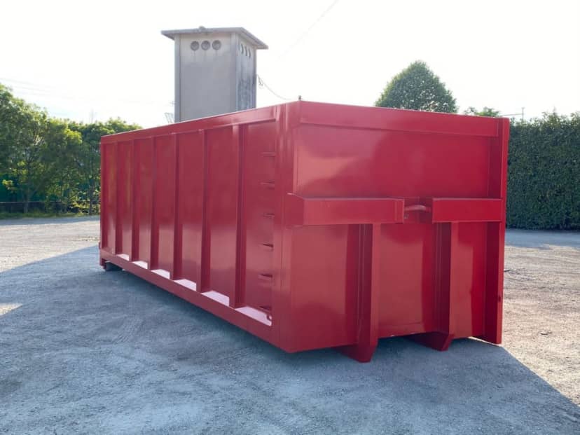 CONTAINER NUOVO PER MATERIALI INGOMBRANTI A CIELO APERTO CON DUE PORTE · 7 m · Rif. 22-N-65