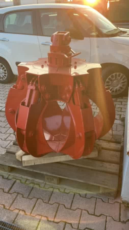 POLIPO NUOVO MARCA ROZZI A 6 PALE PER MOVIMENTAZIONE ROTTAMI CON ROTORE ROZZI — foto 5 di 6