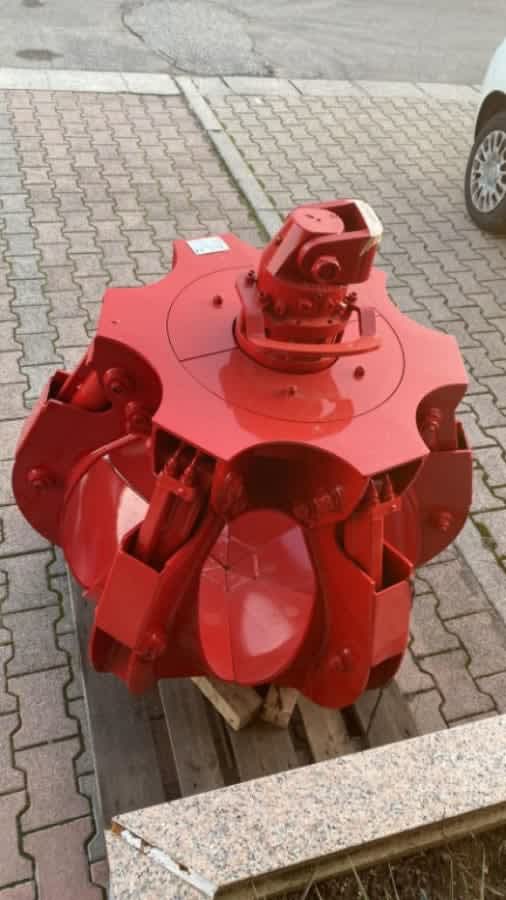 POLIPO NUOVO MARCA ROZZI A 6 PALE PER MOVIMENTAZIONE ROTTAMI CON ROTORE ROZZI — foto 6 di 6