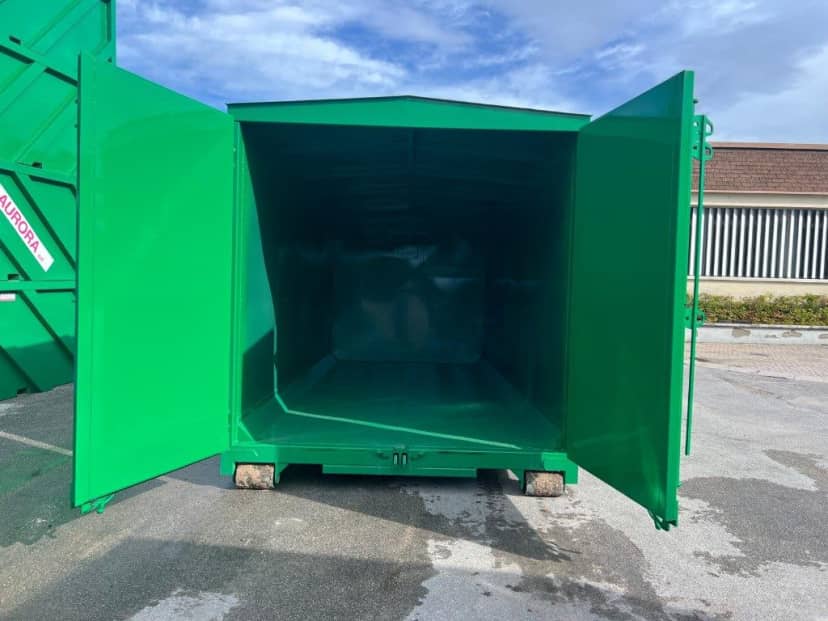 CONTAINER SCARRABILE NUOVO CON COPERCHIO IDRAULICO PER · 5,25 m · 26 m³ · Rif. 25-N-33 — foto 7 di 7