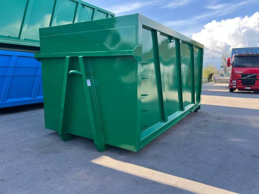 CONTAINER SCARRABILE NUOVO A CIELO APERTO PER INGOMBRANTI · 5,25 m · 26 m³ · Rif. 25-N-07 — foto 2 di 11