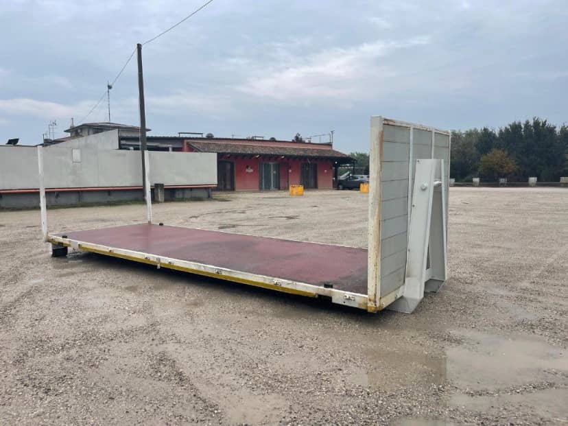 CONTAINER USATO A PIANALE SENZA SPONDE · 7,1 m · Rif. 24-U-150 — foto 4 di 16